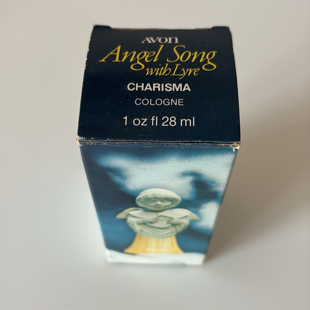 Vintage Avon Angel Song With Lyre "Here's My Heart" Fragrance Cologne - Picture 3 of 11